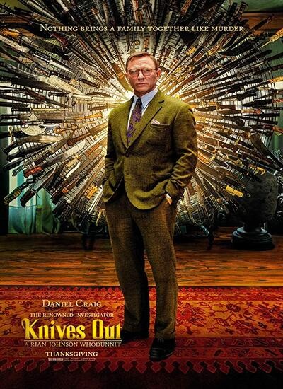 تحلیلی بر فیلم چاقوها بیرون (Knives-Out) ساخته ی رایان جانسون 