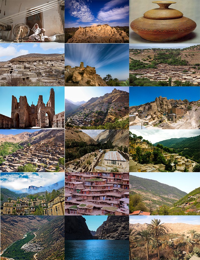 برخی از روستاهای جذاب گردشگری 