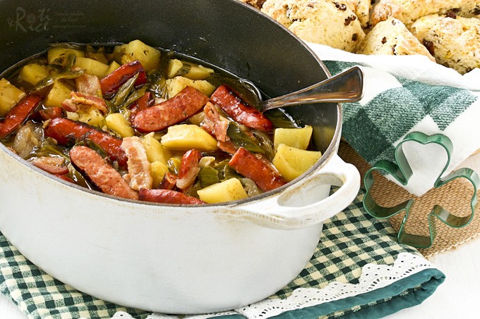 طرز تهیه دوبلین کادل یا خوراک سوسیس ایرلندی
