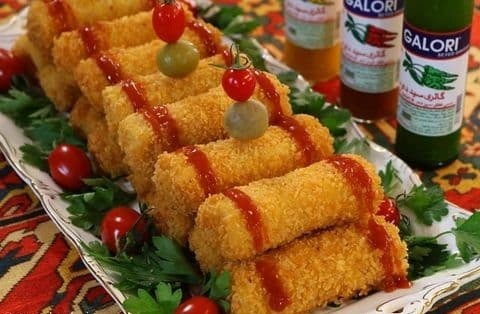 طرز تهیه رول سوخاری