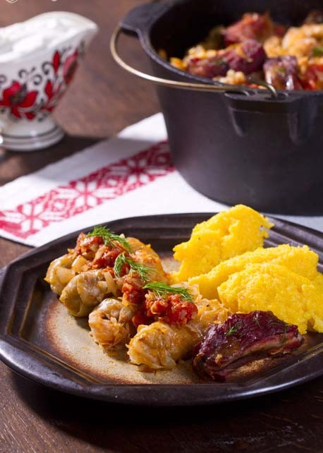 طرز تهیه رول کلم رومانی