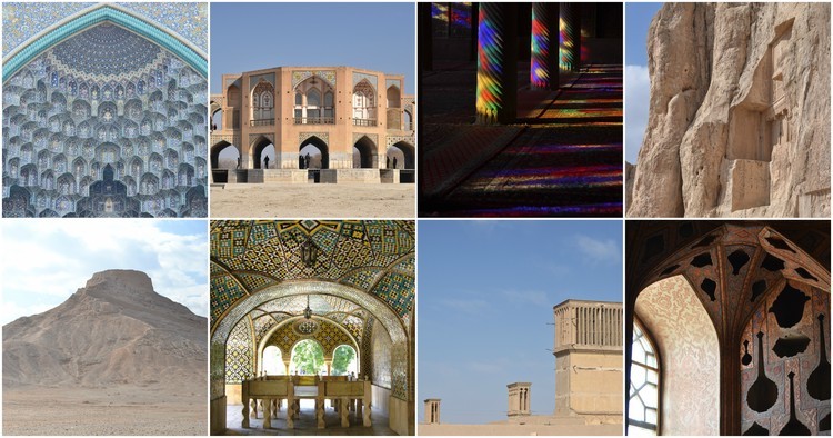 ایران سرزمین عمارت ها ، مساجد ، و بناهای تاریخی
