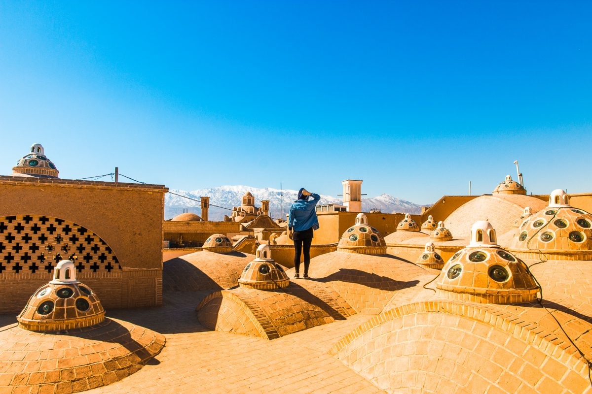 کاشان دروازه صحرا 