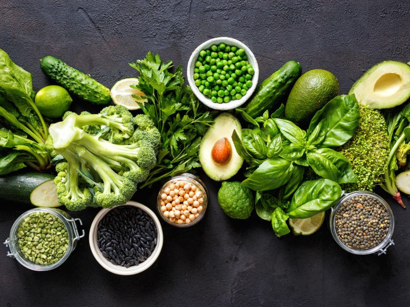 رژیم غذایی سبز مدیترانه ای 