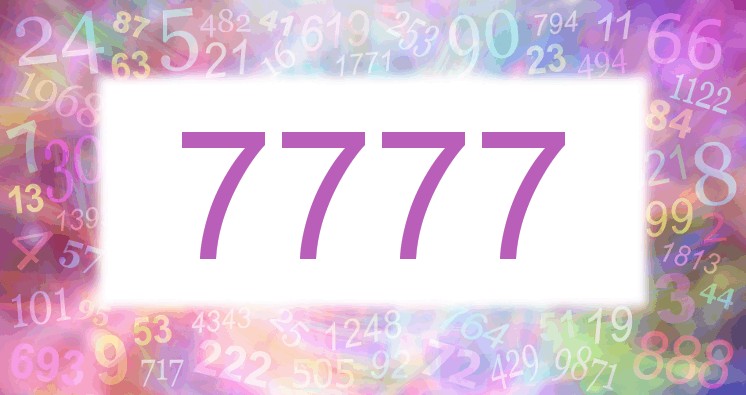 عدد فرشته 7777