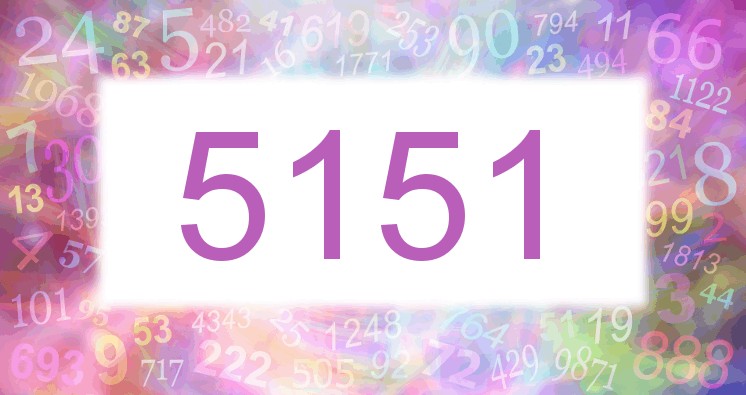 عدد فرشته 5151