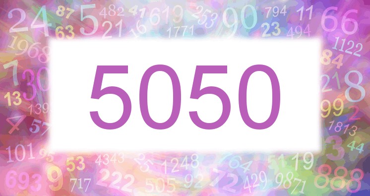 عدد فرشته 5050