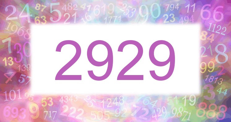 عدد فرشته 2929