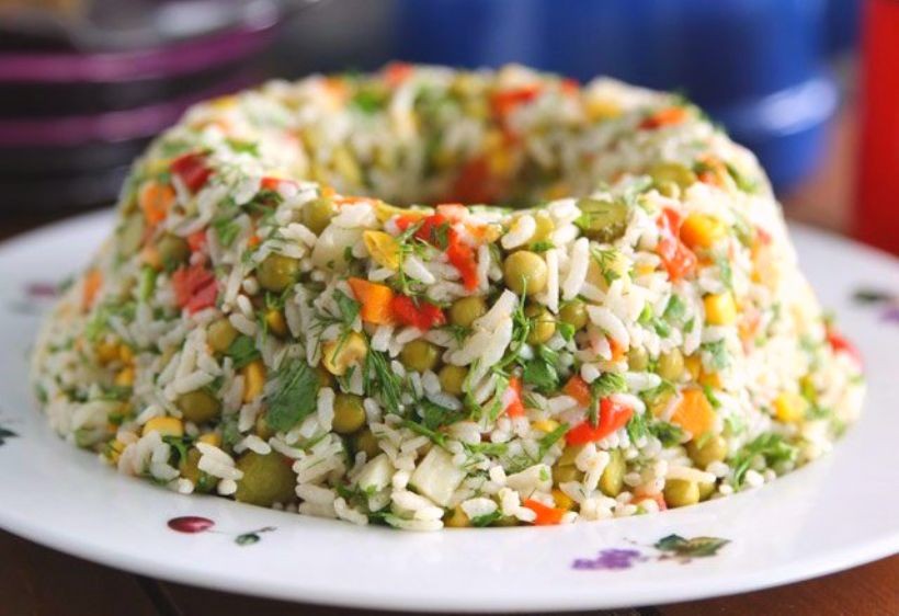 طرز تهیه سالاد برنج