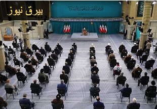 دیدار رمضانی مسئولان نظام با رهبر انقلاب