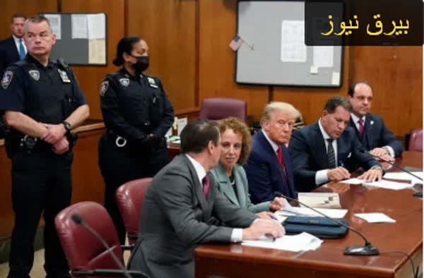 ترامپ تفهیم اتهام و از دادگاه خارج شد