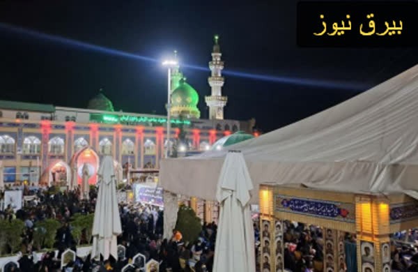 مراسم احیای شب ۲۱ ماه رمضان در جوار مزار سردار حاج قاسم سلیمانی‌ 