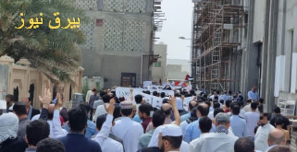 راهپیمایی مردم بحرین در روز قدس‌
