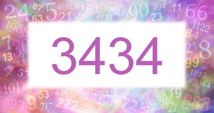 عدد فرشته 3434