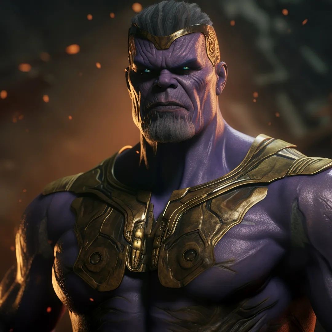 دانلود عکس پروفایل تانوس (Thanos) با کیفیت بالا