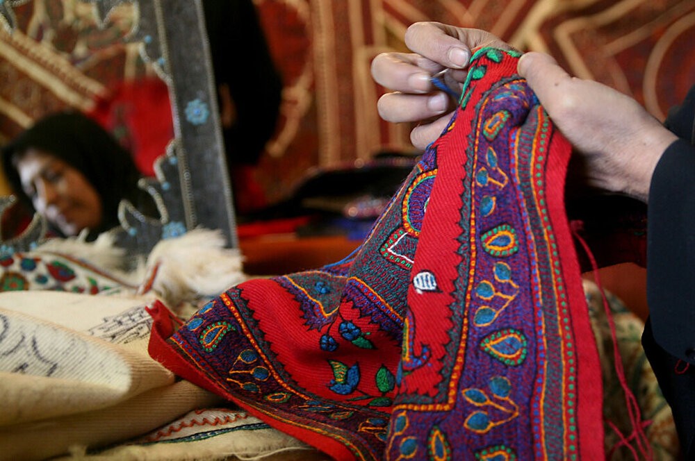 زیباترین و ظریف ترین صنایع دستی بانوان ترکمن