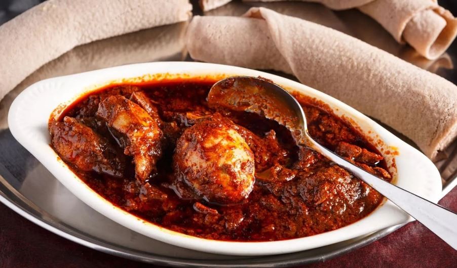 طرز تهیه دورو وات – خورش مرغ اتیوپیایی