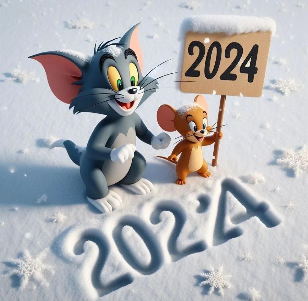 دانلود عکس های پروفایل تام و جری به مناسبت شروع سال 2024