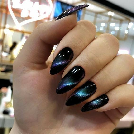ایده طراحی ناخن مگنتی