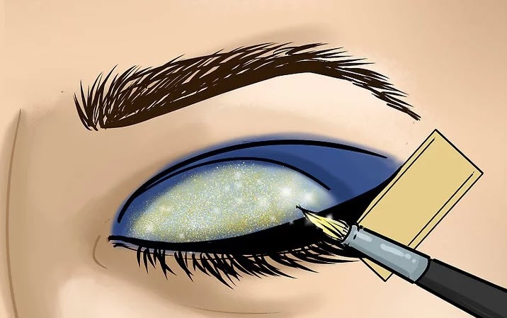 آموزش مرحله به مرحله کشیدن خط چشم مصری