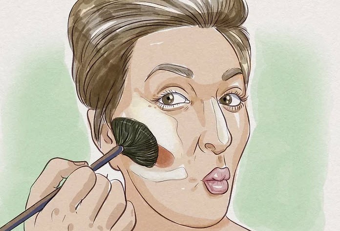 آموزش کانتور برای صورت های کشیده و مستطیلی!