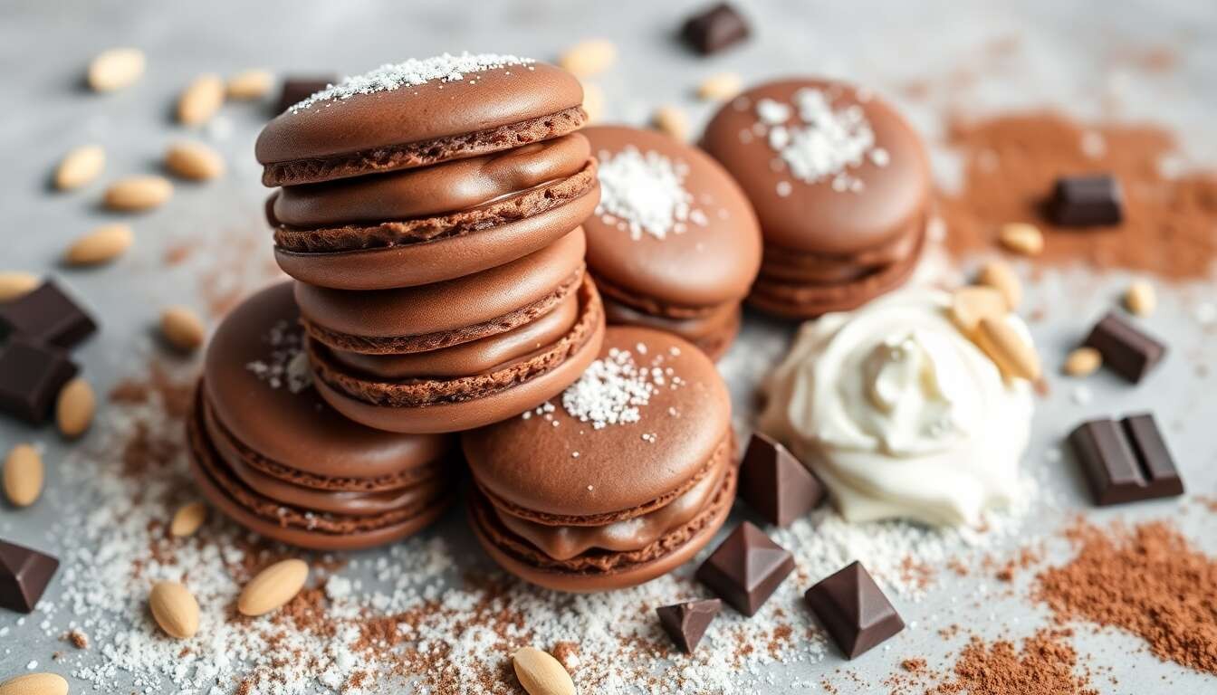 طرز تهیه آسان ماکارون شکلاتی: نکات و ترفندها