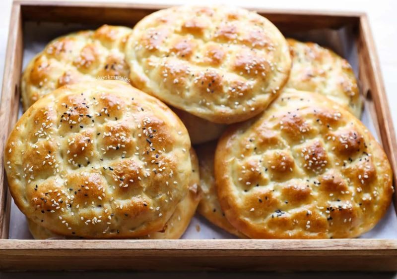 طرز تهیه نان ترکی نرم در خانه