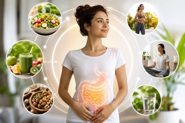 رژیم غذایی و سبک زندگی: ایجاد برنامه غذایی برای یک روده سالم