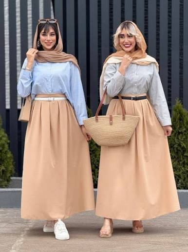 ۳۰ استایل شیک با شومیز و دامن زنانه؛ ایده‌های جذاب برای مهمانی و روزمره