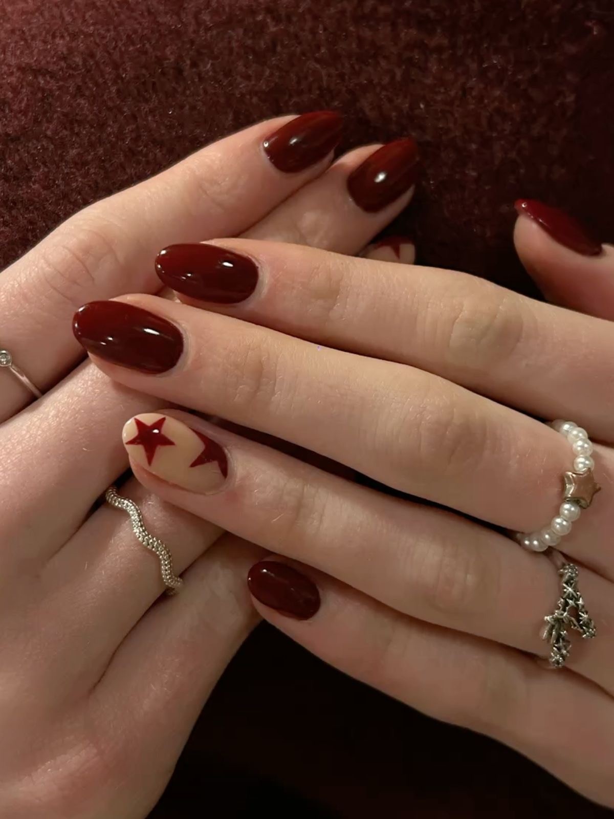 ایده طراحی ناخن پاییز ترند ۲۰۲۶