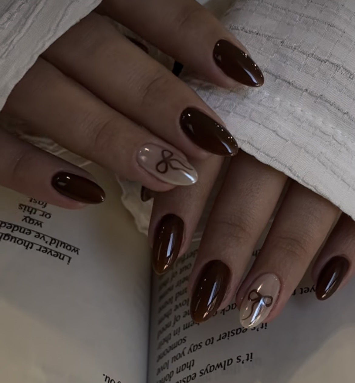 ایده طراحی ناخن پاییز ترند ۲۰۲۶