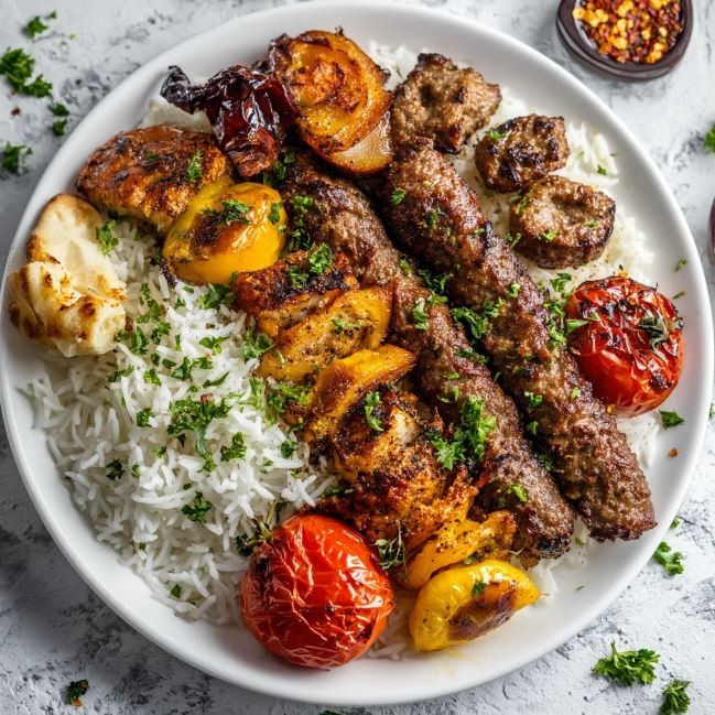 نکاتی برای مخلفات سفره کباب ترکی