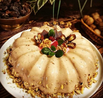 آموزش دسر شیر خرما