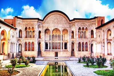مکانهای دیدنی - خانه بروجردی های کاشان