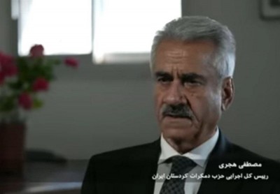 سرکرده گروهک تروریستی دموکرات کردستان بر جنگ مسلحانه علیه مردم ایران تاکید کرد
