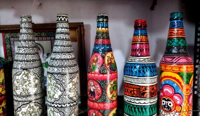  ایده های ساده برای نقاشی بطری - هنر بازیافتی 