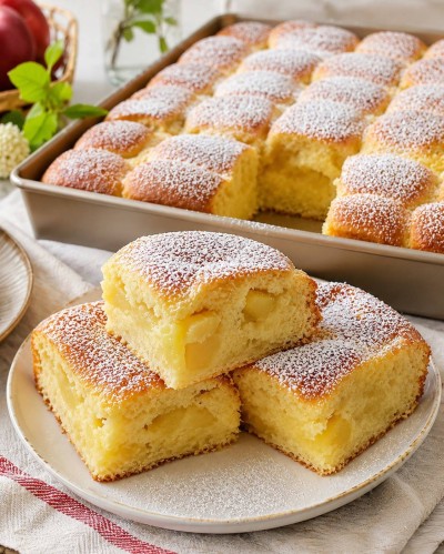 طرز تهیه کیک سیب خانگی 
