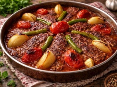 طرز تهیه کباب سینی یا کباب تابه‌ای ترکی