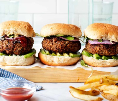 طرز تهیه بهترین برگر گیاهی