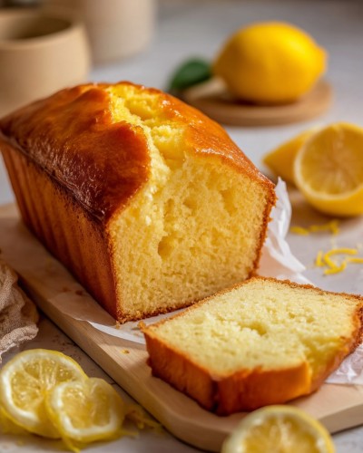 طرز تهیه کیک لیمویی پف‌دار با ماست